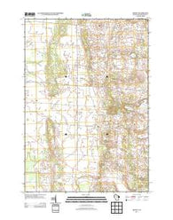 Arnott Wisconsin Historical topographic map, 1:24000 scale, 7.5 X 7.5 Minute, Year 2013