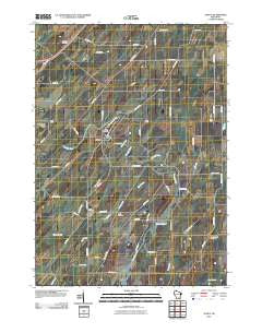 Astico Wisconsin Historical topographic map, 1:24000 scale, 7.5 X 7.5 Minute, Year 2010