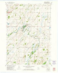 Astico Wisconsin Historical topographic map, 1:24000 scale, 7.5 X 7.5 Minute, Year 1980