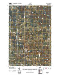 Athens Wisconsin Historical topographic map, 1:24000 scale, 7.5 X 7.5 Minute, Year 2010