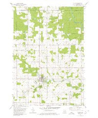 Athens Wisconsin Historical topographic map, 1:24000 scale, 7.5 X 7.5 Minute, Year 1980