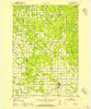 Athens Wisconsin Historical topographic map, 1:48000 scale, 15 X 15 Minute, Year 1951