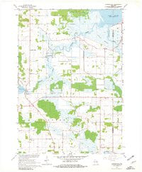 Auroraville Wisconsin Historical topographic map, 1:24000 scale, 7.5 X 7.5 Minute, Year 1961