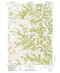Avalanche Wisconsin Historical topographic map, 1:24000 scale, 7.5 X 7.5 Minute, Year 1983
