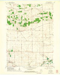 Avalon Wisconsin Historical topographic map, 1:24000 scale, 7.5 X 7.5 Minute, Year 1961