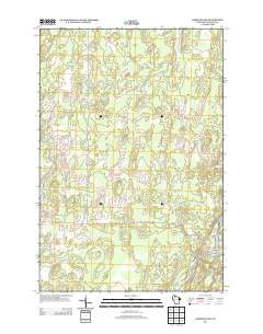 Babbs Island Wisconsin Historical topographic map, 1:24000 scale, 7.5 X 7.5 Minute, Year 2013