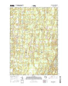 Babbs Island Wisconsin Current topographic map, 1:24000 scale, 7.5 X 7.5 Minute, Year 2015