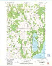 Baileys Harbor West Wisconsin Historical topographic map, 1:24000 scale, 7.5 X 7.5 Minute, Year 1982