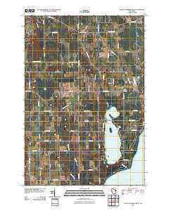 Baileys Harbor West Wisconsin Historical topographic map, 1:24000 scale, 7.5 X 7.5 Minute, Year 2010