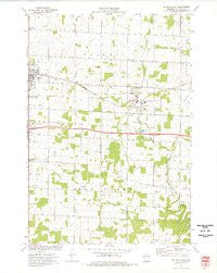 Baldwin East Wisconsin Historical topographic map, 1:24000 scale, 7.5 X 7.5 Minute, Year 1974