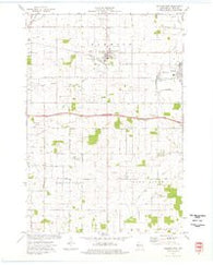 Baldwin West Wisconsin Historical topographic map, 1:24000 scale, 7.5 X 7.5 Minute, Year 1974