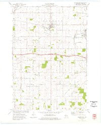 Baldwin West Wisconsin Historical topographic map, 1:24000 scale, 7.5 X 7.5 Minute, Year 1974