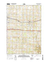 Baldwin East Wisconsin Current topographic map, 1:24000 scale, 7.5 X 7.5 Minute, Year 2015