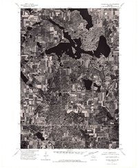 Balsam Lake NW Wisconsin Historical topographic map, 1:24000 scale, 7.5 X 7.5 Minute, Year 1974