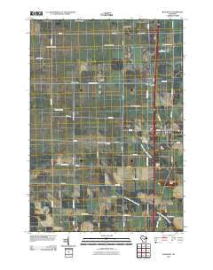 Bancroft Wisconsin Historical topographic map, 1:24000 scale, 7.5 X 7.5 Minute, Year 2010