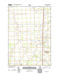 Bancroft Wisconsin Historical topographic map, 1:24000 scale, 7.5 X 7.5 Minute, Year 2013