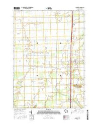 Bancroft Wisconsin Current topographic map, 1:24000 scale, 7.5 X 7.5 Minute, Year 2015