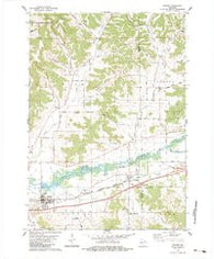 Bangor Wisconsin Historical topographic map, 1:24000 scale, 7.5 X 7.5 Minute, Year 1983