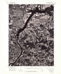 Baraboo SW Wisconsin Historical topographic map, 1:24000 scale, 7.5 X 7.5 Minute, Year 1974