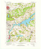 Baraboo Wisconsin Historical topographic map, 1:62500 scale, 15 X 15 Minute, Year 1959