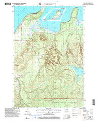 Bark Bay Wisconsin Historical topographic map, 1:24000 scale, 7.5 X 7.5 Minute, Year 2005