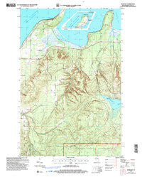 Bark Bay Wisconsin Historical topographic map, 1:24000 scale, 7.5 X 7.5 Minute, Year 2005