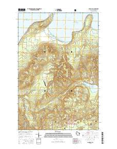 Bark Bay Wisconsin Current topographic map, 1:24000 scale, 7.5 X 7.5 Minute, Year 2015