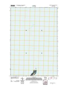 Bark Bay OE N Wisconsin Historical topographic map, 1:24000 scale, 7.5 X 7.5 Minute, Year 2011