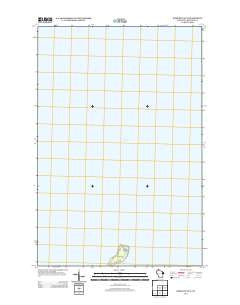 Bark Bay OE N Wisconsin Historical topographic map, 1:24000 scale, 7.5 X 7.5 Minute, Year 2013