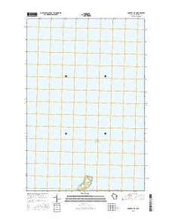 Bark Bay OE N Wisconsin Current topographic map, 1:24000 scale, 7.5 X 7.5 Minute, Year 2015