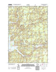 Barker Lake Wisconsin Historical topographic map, 1:24000 scale, 7.5 X 7.5 Minute, Year 2013