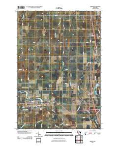 Barron Wisconsin Historical topographic map, 1:24000 scale, 7.5 X 7.5 Minute, Year 2010