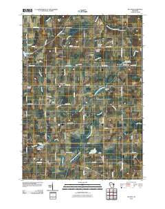 Batavia Wisconsin Historical topographic map, 1:24000 scale, 7.5 X 7.5 Minute, Year 2010