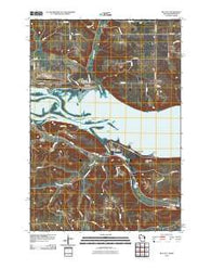 Bay City Wisconsin Historical topographic map, 1:24000 scale, 7.5 X 7.5 Minute, Year 2010