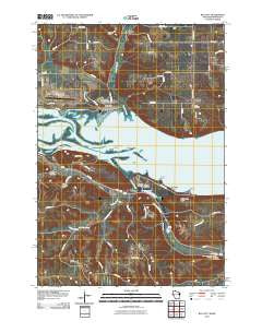 Bay City Wisconsin Historical topographic map, 1:24000 scale, 7.5 X 7.5 Minute, Year 2010