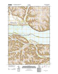 Bay City Wisconsin Historical topographic map, 1:24000 scale, 7.5 X 7.5 Minute, Year 2013