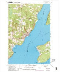 Bayfield Wisconsin Historical topographic map, 1:24000 scale, 7.5 X 7.5 Minute, Year 1964