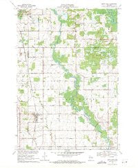 Bear Creek Wisconsin Historical topographic map, 1:24000 scale, 7.5 X 7.5 Minute, Year 1969
