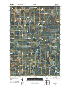 Bear Creek Wisconsin Historical topographic map, 1:24000 scale, 7.5 X 7.5 Minute, Year 2010