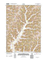 Bear Valley Wisconsin Historical topographic map, 1:24000 scale, 7.5 X 7.5 Minute, Year 2013