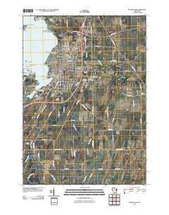 Beaver Dam Wisconsin Historical topographic map, 1:24000 scale, 7.5 X 7.5 Minute, Year 2010