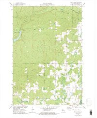 Becky Creek Wisconsin Historical topographic map, 1:24000 scale, 7.5 X 7.5 Minute, Year 1972