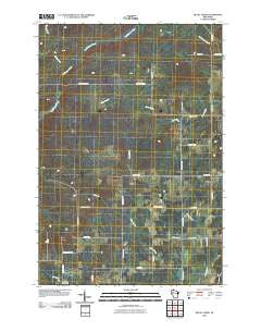 Becky Creek Wisconsin Historical topographic map, 1:24000 scale, 7.5 X 7.5 Minute, Year 2010