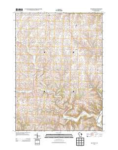 Beetown Wisconsin Historical topographic map, 1:24000 scale, 7.5 X 7.5 Minute, Year 2013