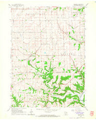 Beetown Wisconsin Historical topographic map, 1:24000 scale, 7.5 X 7.5 Minute, Year 1962