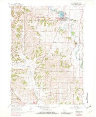 Belleville Wisconsin Historical topographic map, 1:24000 scale, 7.5 X 7.5 Minute, Year 1962