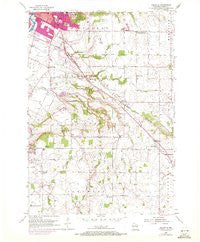 Bellevue Wisconsin Historical topographic map, 1:24000 scale, 7.5 X 7.5 Minute, Year 1954