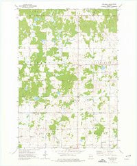 Bellinger Wisconsin Historical topographic map, 1:24000 scale, 7.5 X 7.5 Minute, Year 1973