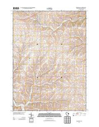 Belmont Wisconsin Historical topographic map, 1:24000 scale, 7.5 X 7.5 Minute, Year 2013