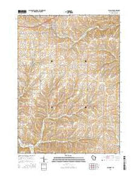 Belmont Wisconsin Current topographic map, 1:24000 scale, 7.5 X 7.5 Minute, Year 2016